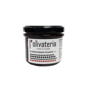 Bote olivada negra picante