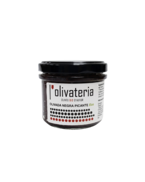 Bote olivada negra picante