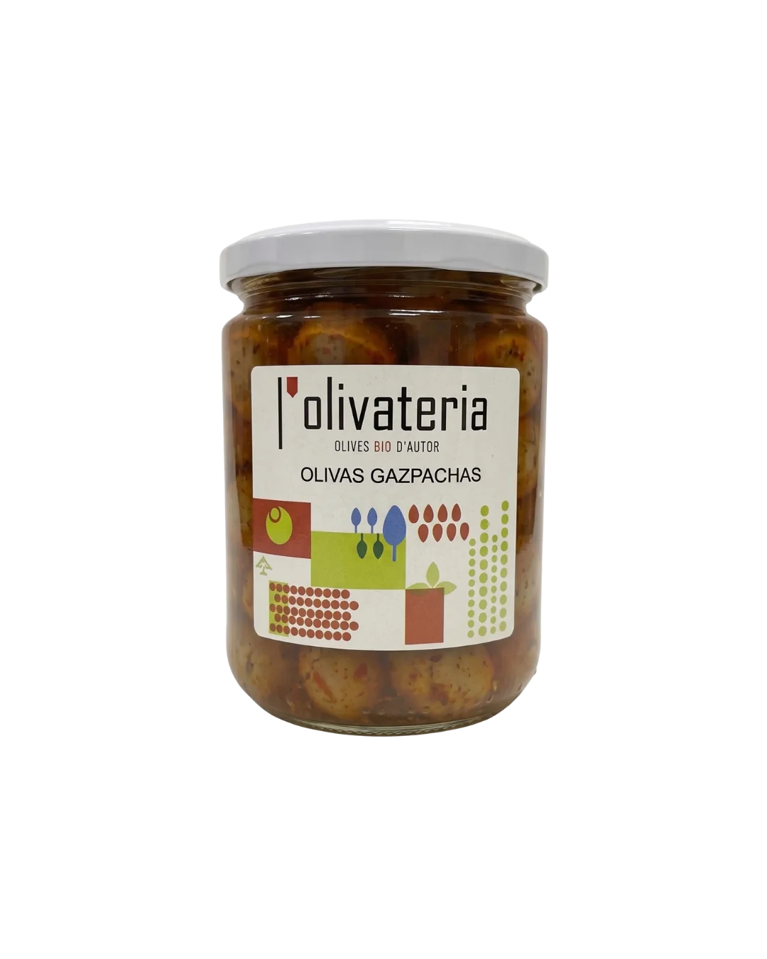 Bote olivas gazpachas