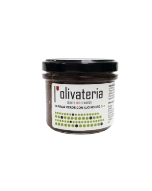Olivada aceitunas ajo negro