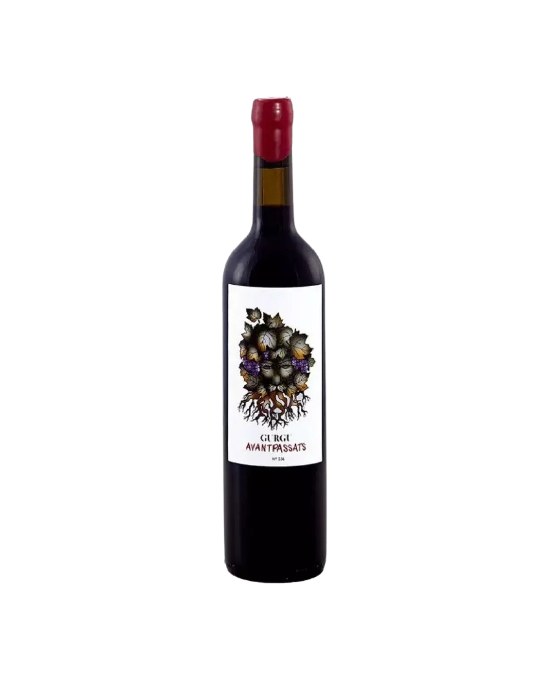 Botella de vino tinto Avantpassats