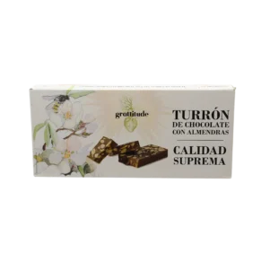 Turrón chocolate y almendras