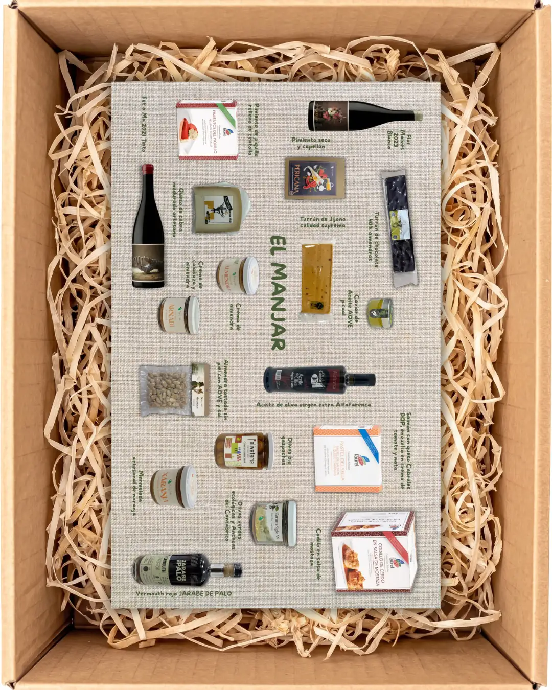 Caja gourmet El Manjar