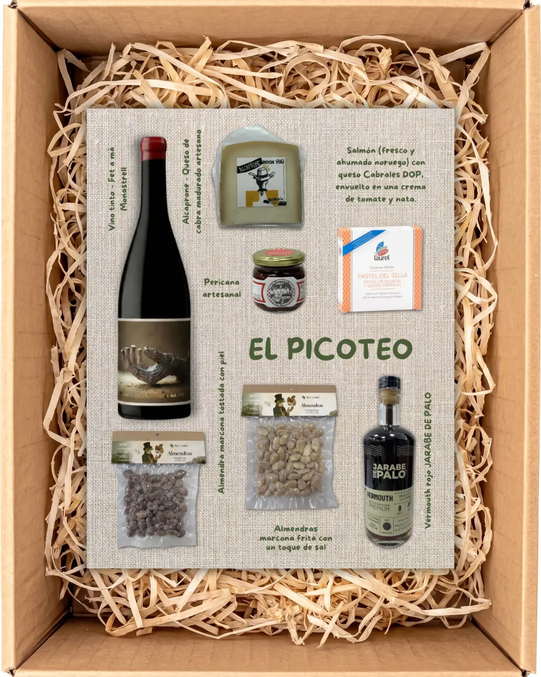 Caja gourmet El picoteo