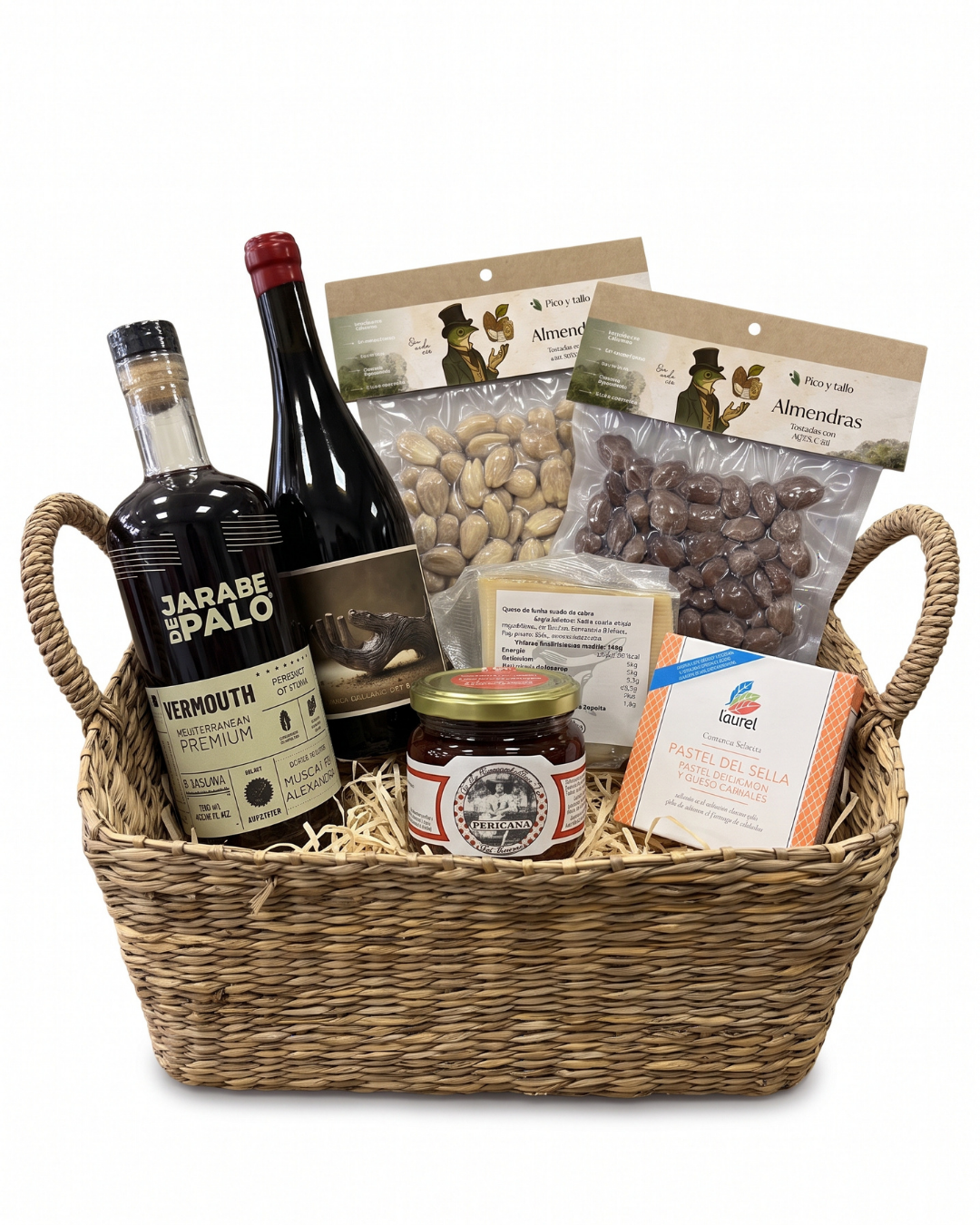 cesta productos gourmet El picoteo