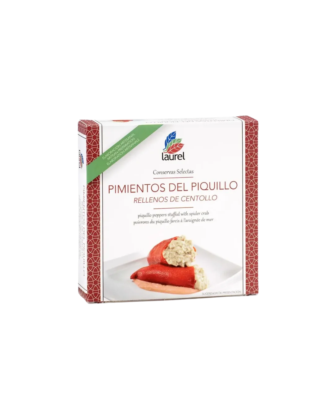 Pastel de piquillo y centollo